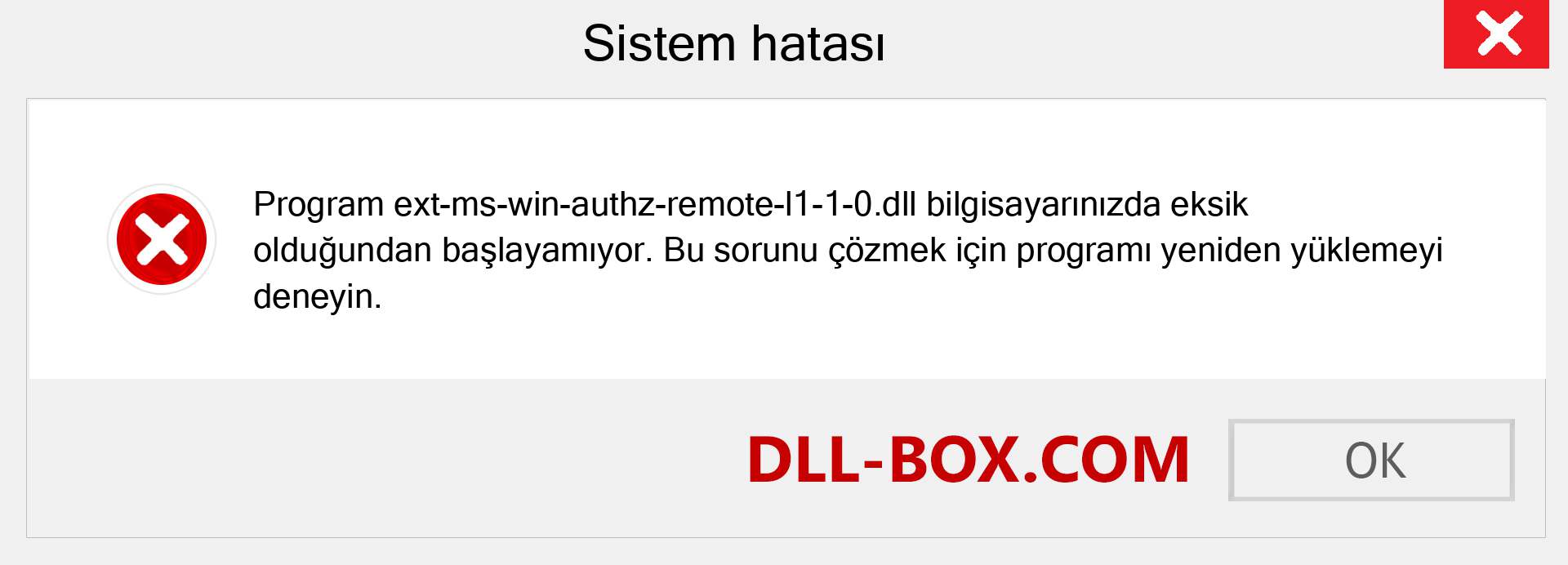 ext-ms-win-authz-remote-l1-1-0.dll dosyası eksik mi? Windows 7, 8, 10 için İndirin - Windows'ta ext-ms-win-authz-remote-l1-1-0 dll Eksik Hatasını Düzeltin, fotoğraflar, resimler